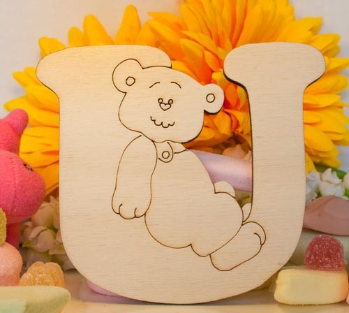 Alfabeto Teddy Bear  - U