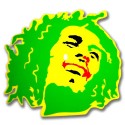 BOB MARLEY verde giallo