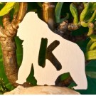 Alfabeto Gorilla - Lettera K