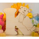 Alfabeto Teddy Bear  - k