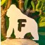 Alfabeto Gorilla - Lettera F