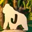 Alfabeto Gorilla - Lettera J