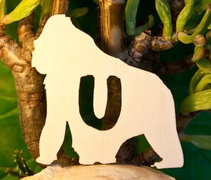 Alfabeto Gorilla - Lettera U