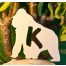 Alfabeto Gorilla - Lettera K