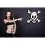 EVIL EYE SKULL   wall hanging